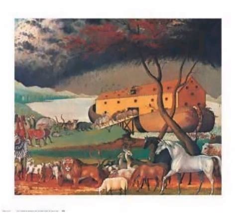 Noahs Ark 1846 Poster Print by Edward Hicks (28 x 25) - Walmart.com