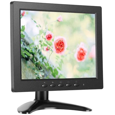 Desktop 8 inch monitor 4:3 camera monitor cctv mini monitor 1024*768 ...