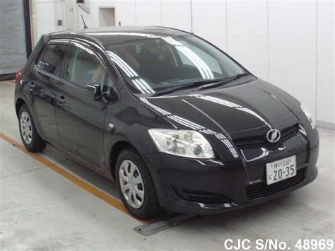 2008 Toyota Auris Black for sale | Stock No. 48969 | Japanese Used Cars ...