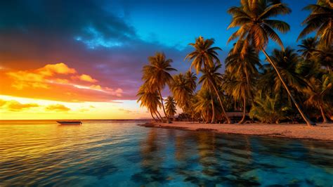 Tropical Beach Wallpaper For Chromebook | Chromebook Wallpapers