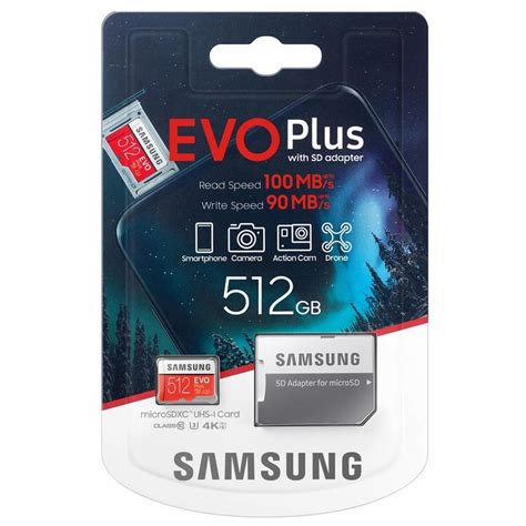 Samsung Evo Plus 512GB Micro SDXC Card | Flash Trend