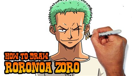 Zoro Luffy One Piece Drawing