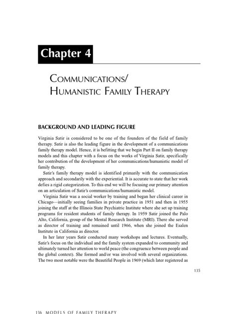 Family Therapy - Models and Techniques - Chapter4 - Commnication ...