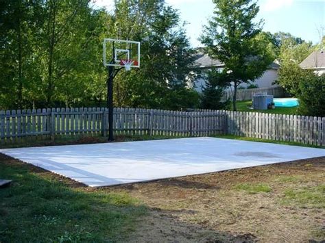 Diy Backyard Basketball Court No Concrete - Diy Water Heater