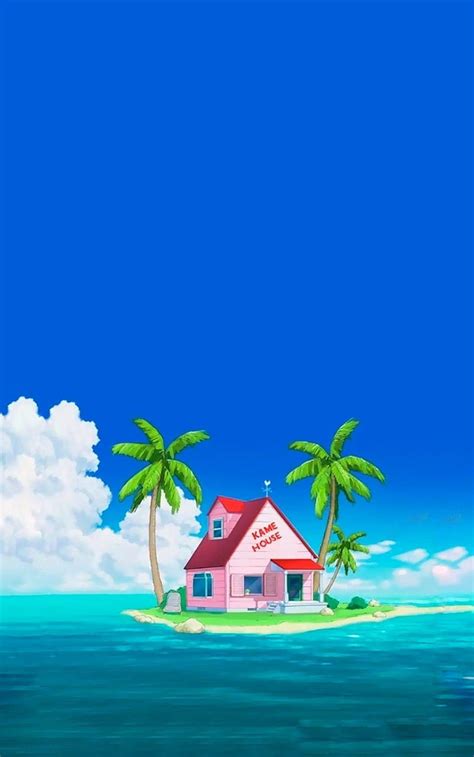 Kame House DB, dragon, ball, kame, house, HD phone wallpaper | Peakpx