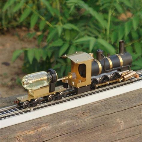 1:87 Ho Scale Live Steam Locomotive Model Train Engine with Steam ...