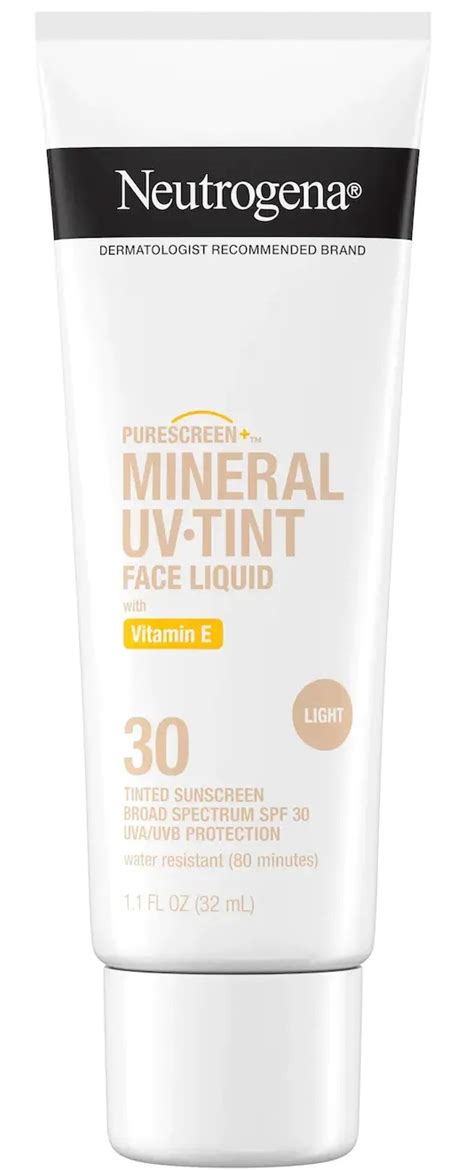 Neutrogena Mineral UV Tint Face Liquid Sunscreen ingredients (Explained)