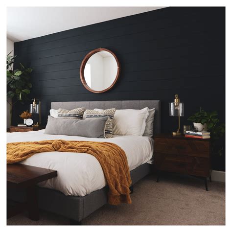 Master Bedroom Navy Accent Wall #navy #accent #wall #bedroom Bay Area ...