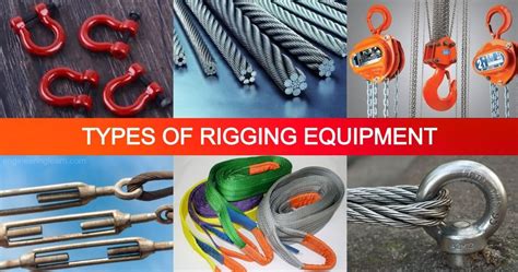 What is Rigging Equipment? 8 Types of Rigging Equipment & Their Uses ...