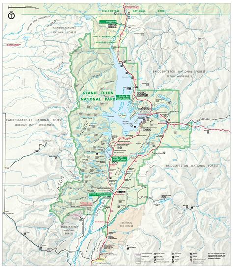 Grand Teton National Park Map - Maps For You