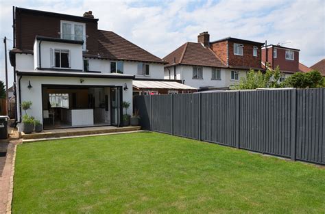 Cuprinol urban slate fence house | Garden fence paint, Back garden ...