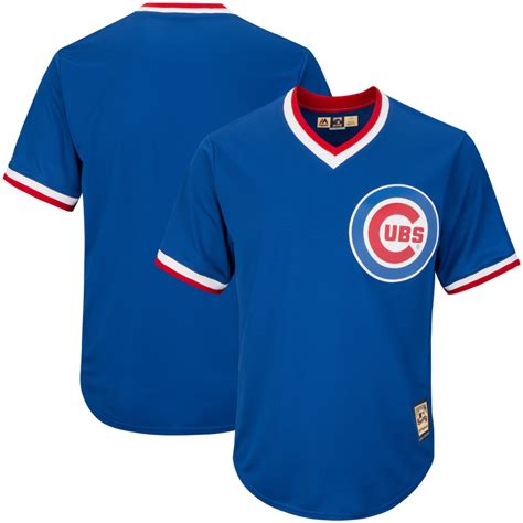 Chicago Cubs Majestic Cooperstown Cool Base Jersey - Royal