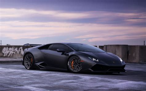 Black Lamborghini Huracan Wallpapers - Top Free Black Lamborghini ...