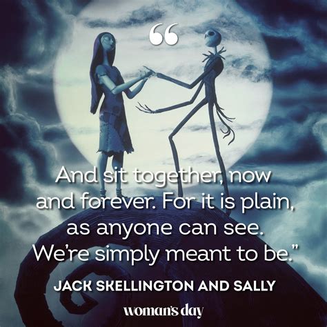 Jack And Sally Nightmare Before Christmas Quotes