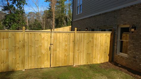 Atlanta Wood Privacy Fences