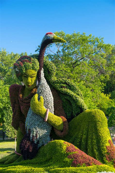 Discover The Amazing Plant Sculptures Installed In Montreal Gardens ...