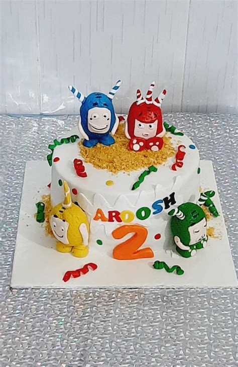 ODDBODS theme cake