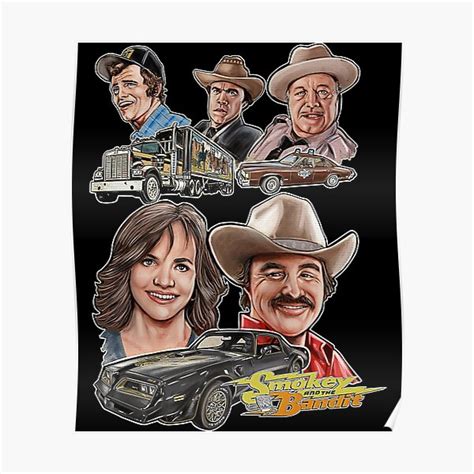 "Smokey And The Bandit Smokey And The Bandit gift retro" Poster for ...