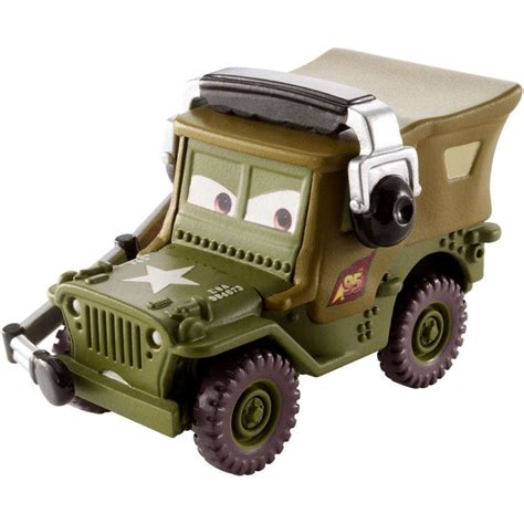 Disney/Pixar Cars Sarge With Headset Die-Cast Vehicle - Walmart.com ...