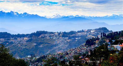 Batasia Loop mountains and city in Darjeeling - PixaHive