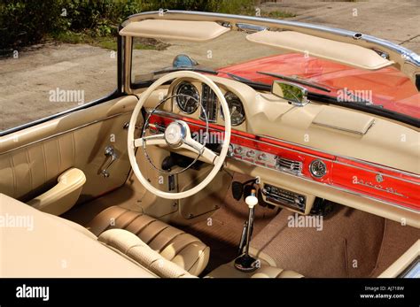 1961 Mercedes Benz 300SL interior Stock Photo - Alamy