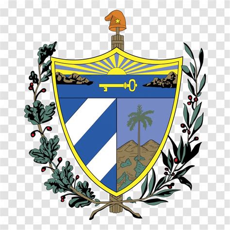 Coat Of Arms Cuba Vector Graphics Image - Flag - Libre Transparent PNG