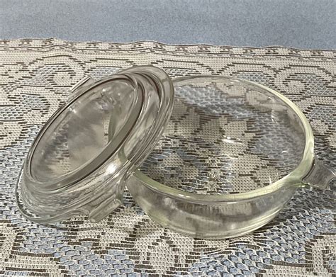 Vintage Clear Glass Pyrex Lid Only - Etsy