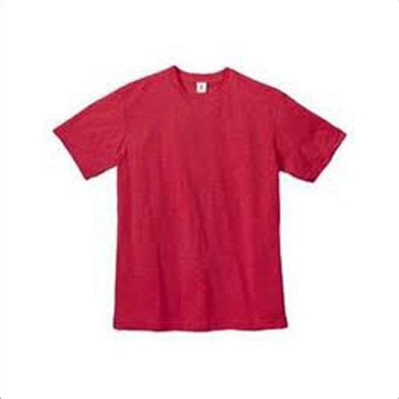 Plain Red T-Shirt Exporter,Plain Red T-Shirt Manufacturer,Round Neck ...