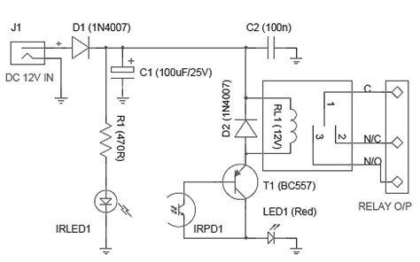 Optical Liquid Sensor Circuit - ElectroSchematics.com