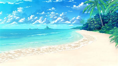 Anime Beach Scenery Wallpapers - Top Free Anime Beach Scenery ...