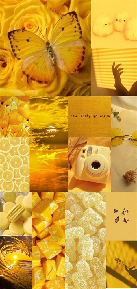 Yellow Aesthetic Wallpaper