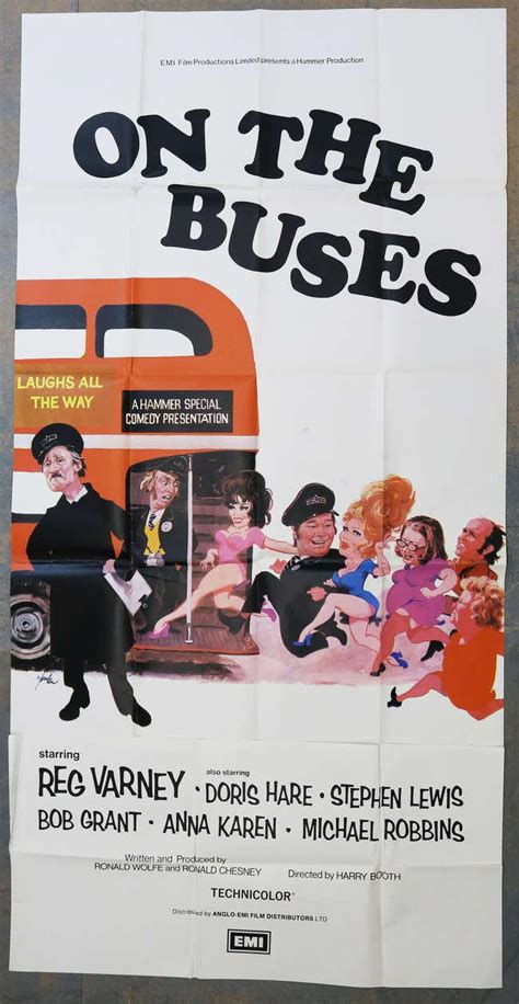 On The Buses (1971) UK Three Sheet film poster | #4542816422