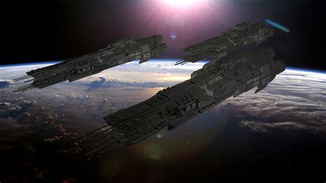 Halo UNSC Frigates by FauxusLight on deviantART