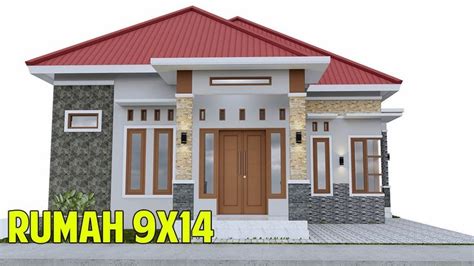 [rumah] - Denah Rumah Minimalis 3 Kamar dengan Desain Efisien untuk ...