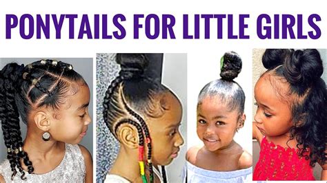 Sleek Ponytail Hairstyles For Kids Archives 🥇 Own That Crown