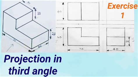 3rd Angle Orthographic Projection