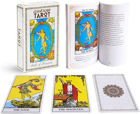 Buy Dionysus Classic Design Tarot Cards Deck with Guidebook Online at ...