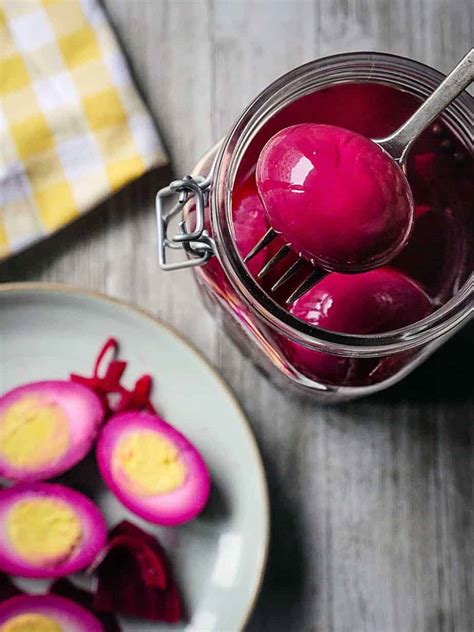 Pickled Beet Eggs (Sugar-Free) - The Sophisticated Caveman