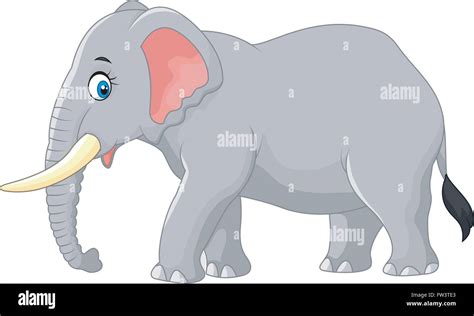 Cartoon large elephant Stock Vector Image & Art - Alamy