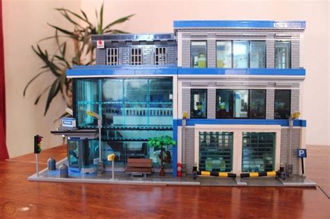 Lego City Police Station MOC | Fandom | Лего, Здания