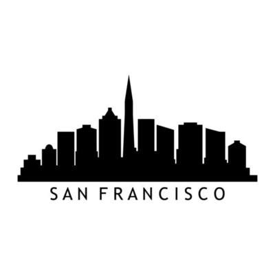 San Francisco Skyline Vector Art, Icons, and Graphics for Free Download