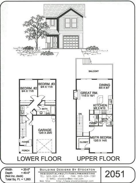 2 Story Tiny House Plans: Ideas For Your Next Small Home - House Plans