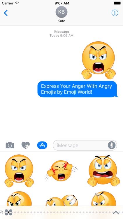 Angry Emoji Stickers by Emoji World