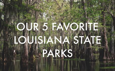 Our 5 Favorite Louisiana State Parks - Louisiana Bed and Breakfast ...