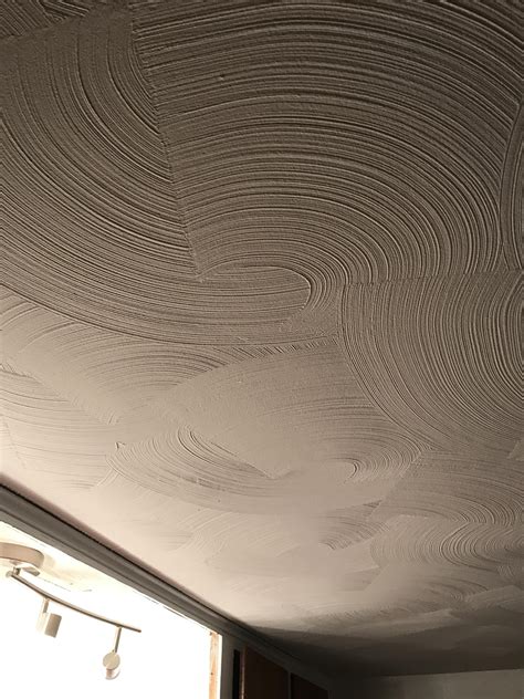 Sand Swirl Ceiling Texture