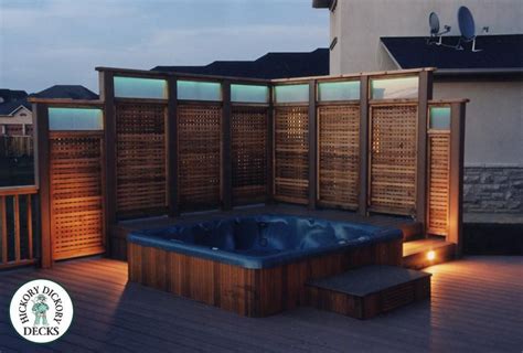 11 Sample Hot Tub Privacy Fence With Low Cost | Home decorating Ideas