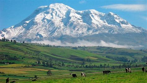 Ecuador Volcanoes Map