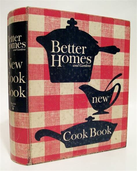 Vintage Better Homes and Gardens New CookBook 1965