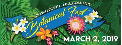 Downtown Melbourne Botanical Fest, Brevard County FL - Mar 2, 2019 - 8: ...