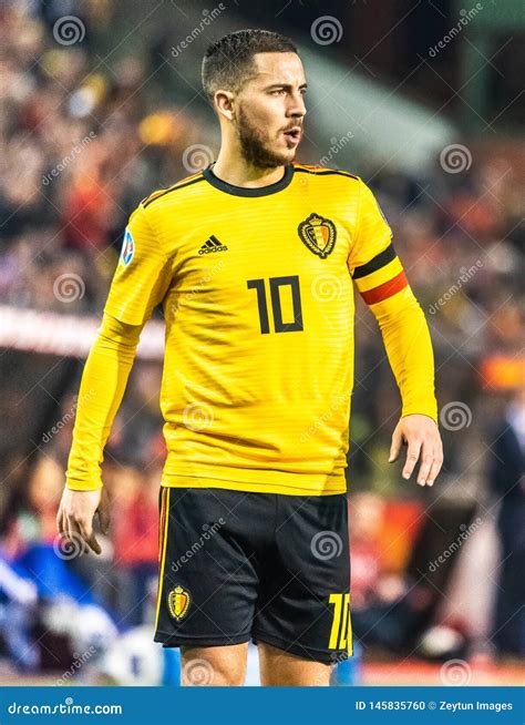 Chelsea and Belgium National Football Team Captain Eden Hazard ...